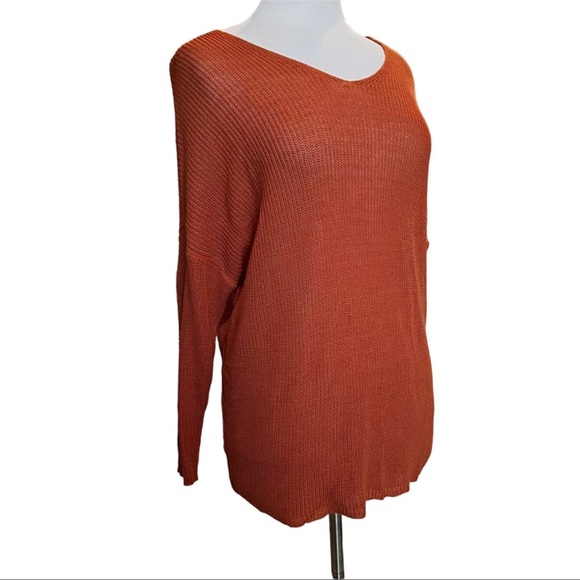Hoppla Sweaters - Hoppla Women’s Sweater Small S Medium M Orange Red